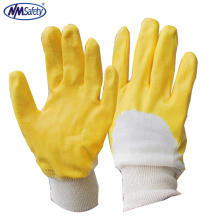 NMSAFETYnew product 100% cotton industrial rubber glove